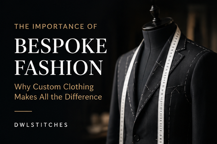 The Importance of Bespoke Fashion: Why Custom Tailoring Matters